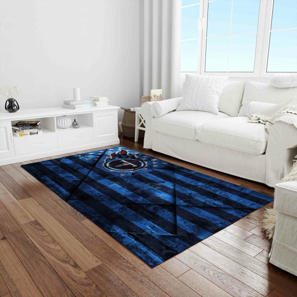 Tennessee Titans American NFL Area Rug Living Room And Bed Room Rug 1910073