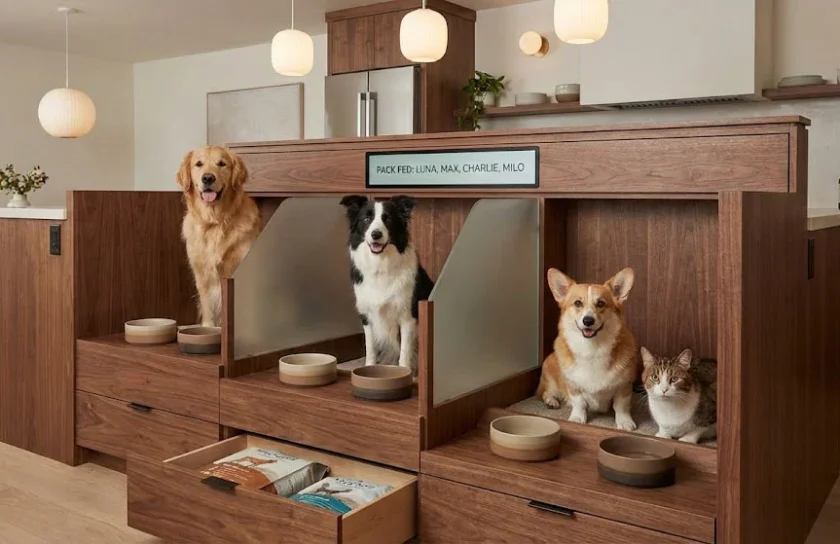 pegoca_multi_pet_dog_bowl_stand_wood_1